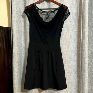 Express Black and Lace Dress